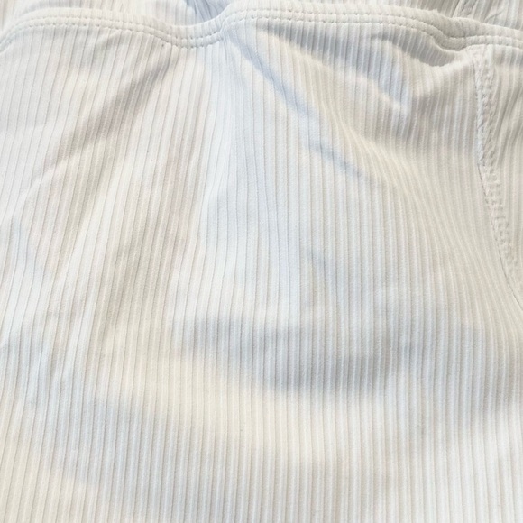 NWT ANDIE The Havana One-Piece Swimsuit - Built-In Bra white ribbed XL - Picture 2 of 6